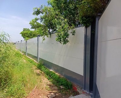 施工圍擋迎美麗變身，展現城市文明端口